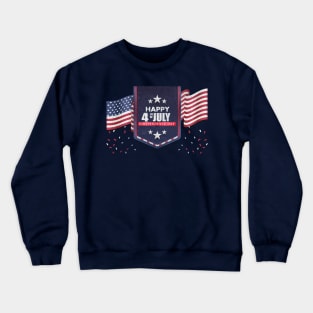 4th of July - Independence Day Crewneck Sweatshirt